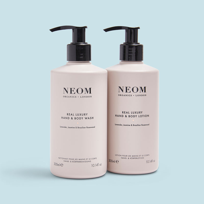 Real Luxury Hand & Body Wash and Lotion 300ml